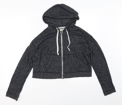 Hollister Womens Grey   Full Zip Sweatshirt Size XS