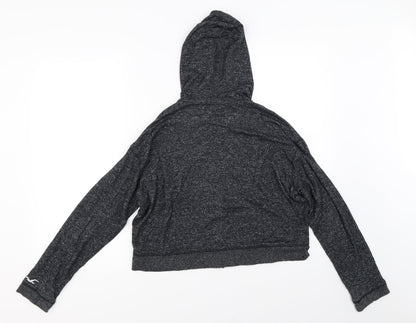 Hollister Womens Grey   Full Zip Sweatshirt Size XS