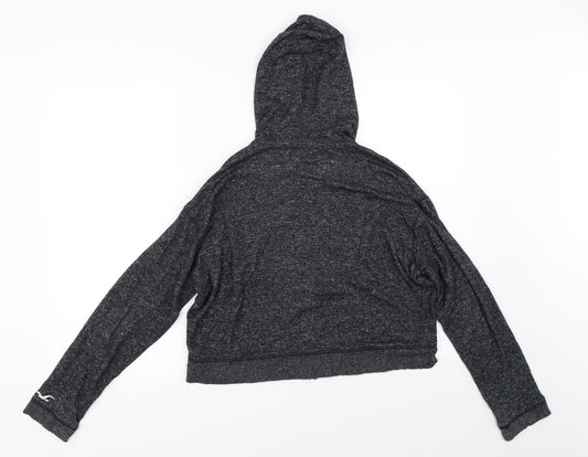 Hollister Womens Grey   Full Zip Sweatshirt Size XS
