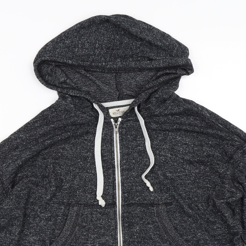 Hollister Womens Grey   Full Zip Sweatshirt Size XS