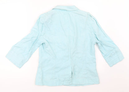 Country Casuals Womens Blue   Jacket  Size 10