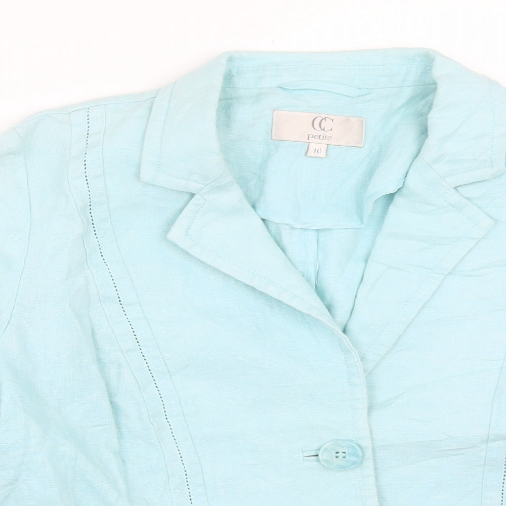 Country Casuals Womens Blue   Jacket  Size 10