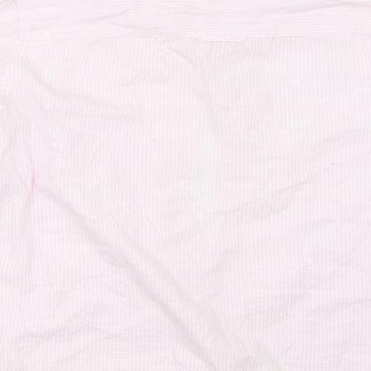 Womens UK Size 42 H&M Pink Basic Button-Up