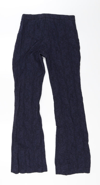 Hennes Womens Blue   Trousers  Size 40 L31 in
