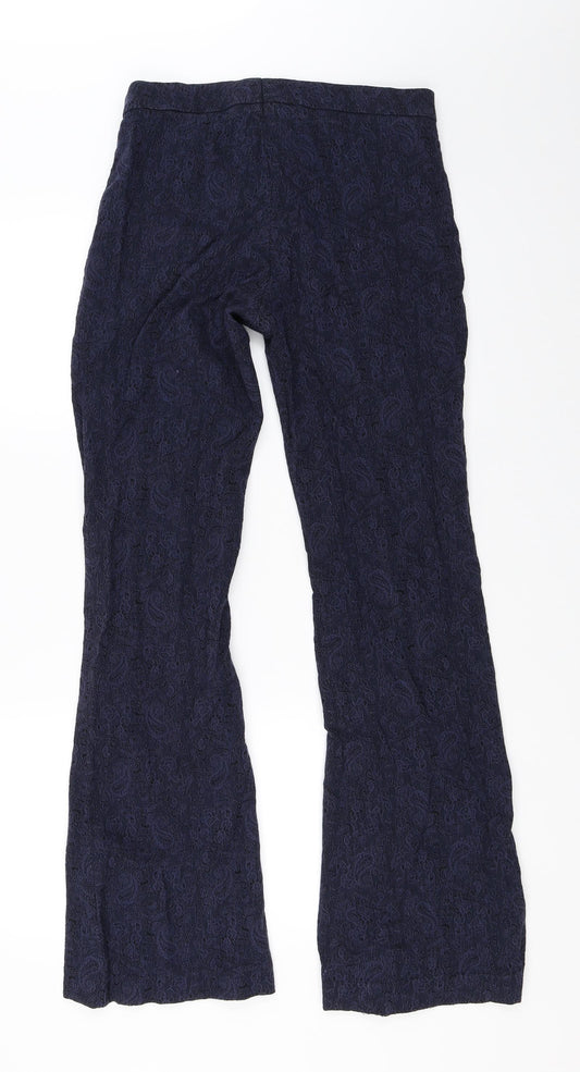 Hennes Womens Blue   Trousers  Size 40 L31 in