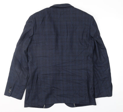Mens UK Size 42 John Lewis Regular Blue Suit Jacket