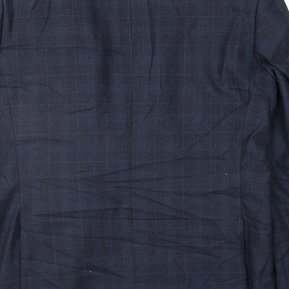 Mens UK Size 42 John Lewis Regular Blue Suit Jacket