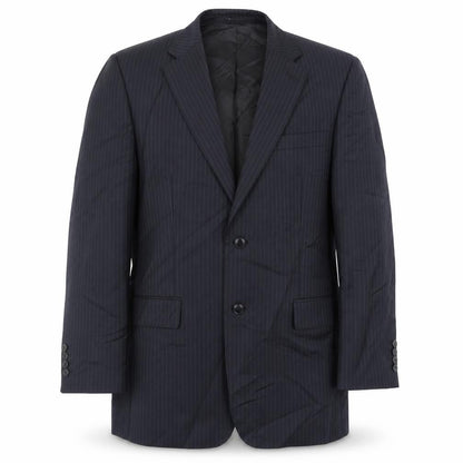 Mens UK Size 40 Terry de Havilland Regular Blue Suit Jacket