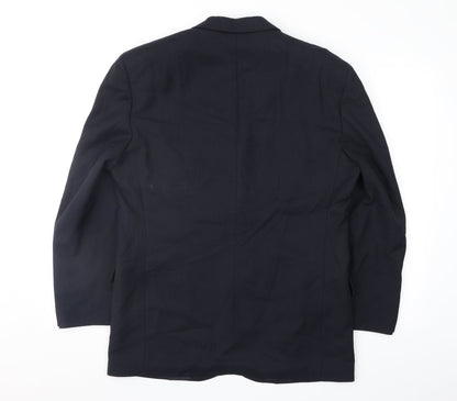 Mens UK Size 40 Harewood Regular Blue Suit Jacket