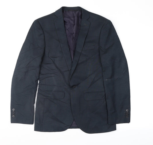 Mens UK Size 36 Taylor & Wright Regular Blue Suit Jacket