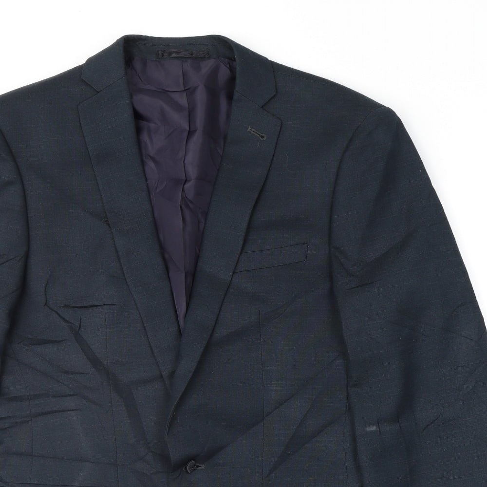 Mens UK Size 36 Taylor & Wright Regular Blue Suit Jacket