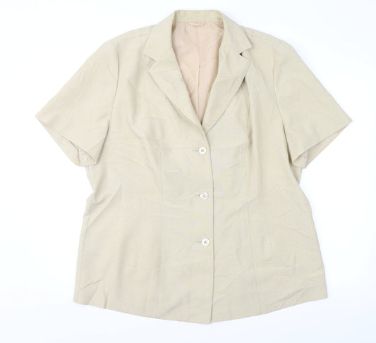 essence Womens Brown   Jacket  Size 20