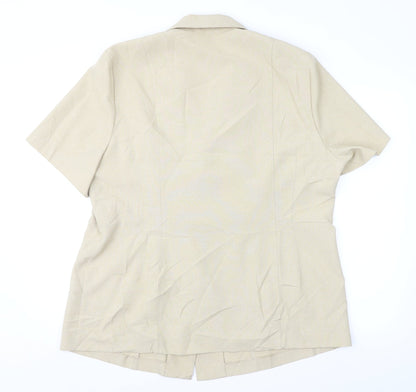 essence Womens Brown   Jacket  Size 20