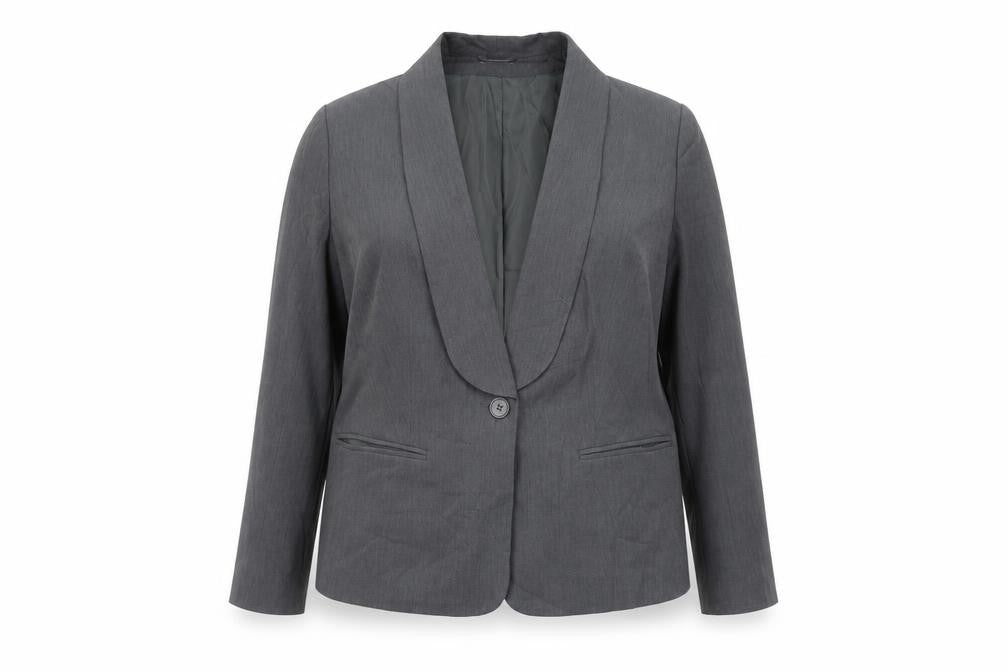 Womens UK Size 18 Damart Regular Grey Suit Jacket