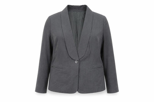 Womens UK Size 18 Damart Regular Grey Suit Jacket