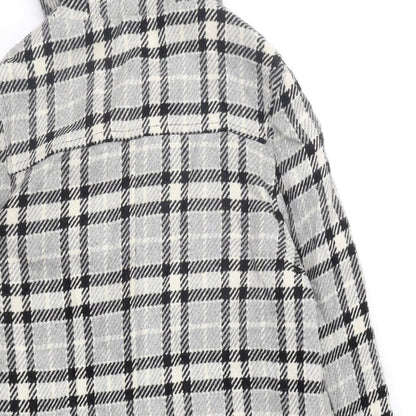 Womens UK Size 10 Atmosphere Grey Overcoat