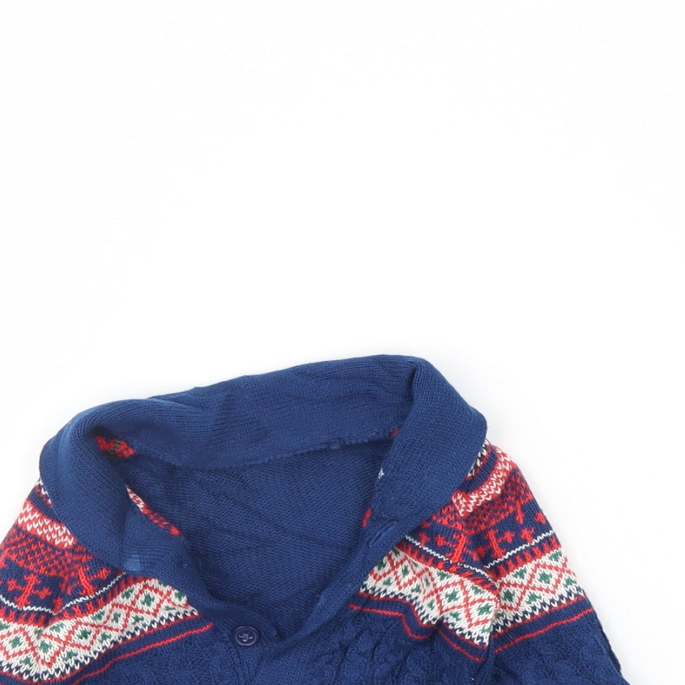 Close-up detail of Tu Baby Blue Jacket, size 3-6, Months
