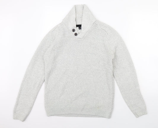 NEXT Womens Grey   Pullover Jumper Size M