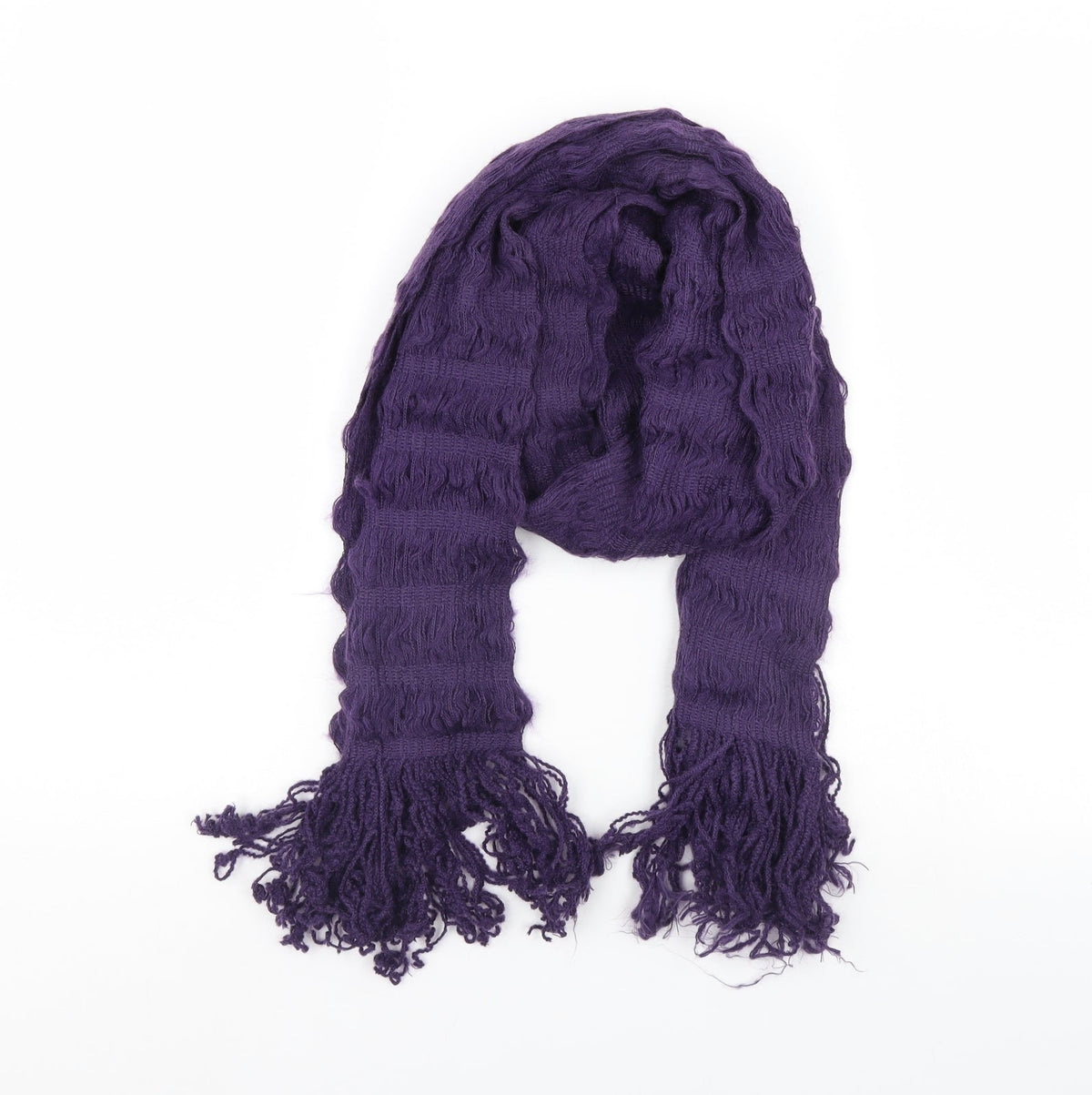 Preworn Womens Purple    Scarf