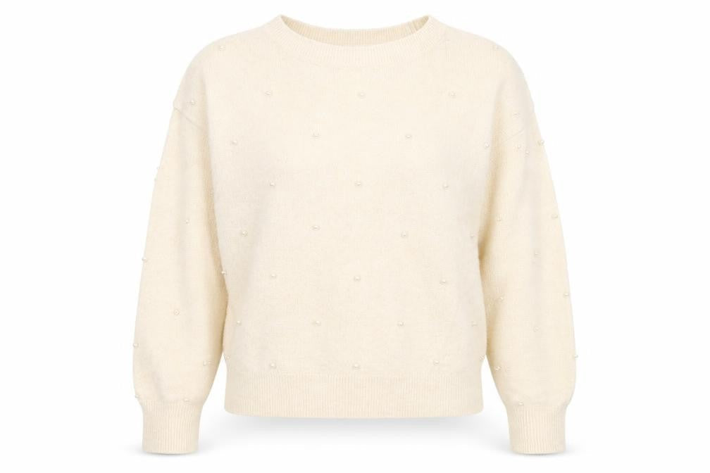 Womens UK Size S H&M Ivory Pullover Jumper