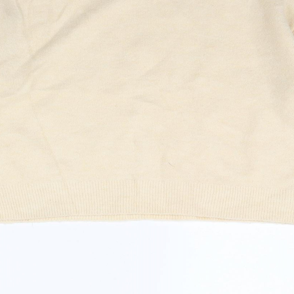 Womens UK Size S H&M Ivory Pullover Jumper