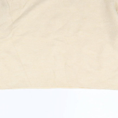 Womens UK Size S H&M Ivory Pullover Jumper