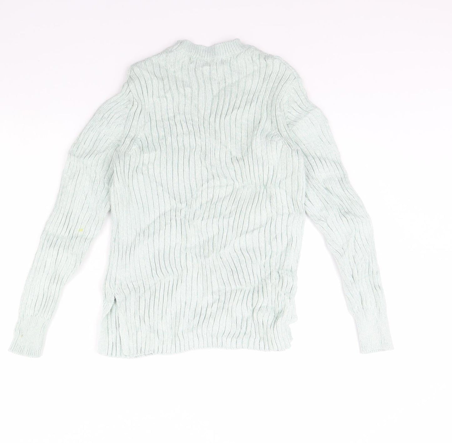Womens UK Size 10 m&s Green Pullover Jumper