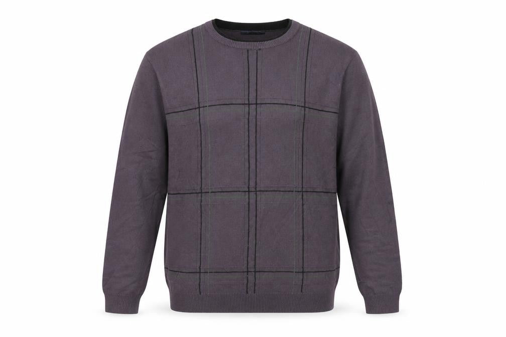 Mens UK Size L BHS Purple Pullover Jumper