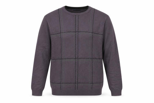 Mens UK Size L BHS Purple Pullover Jumper