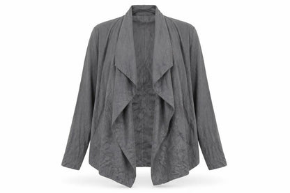 Lily White Womens Grey   Jacket  Size M