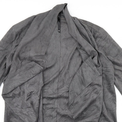 Lily White Womens Grey   Jacket  Size M