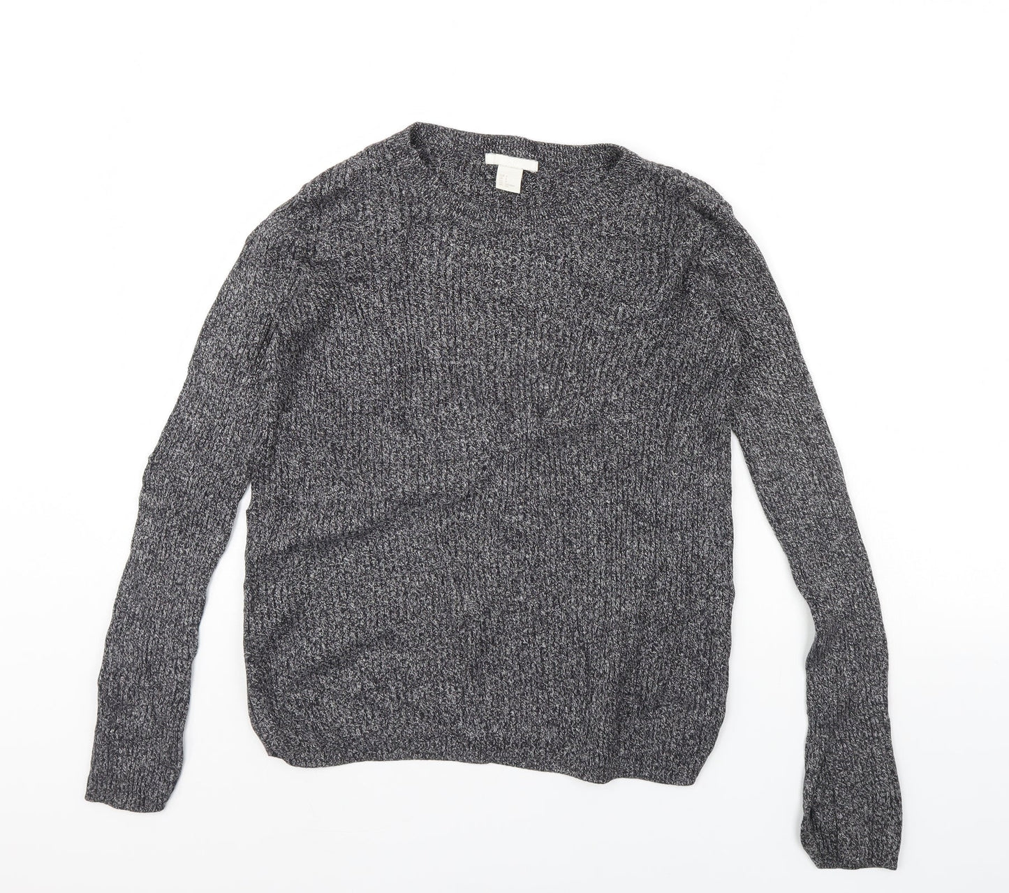 Womens UK Size S H&M Black Pullover Jumper