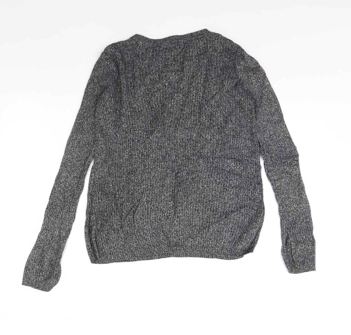 Womens UK Size S H&M Black Pullover Jumper