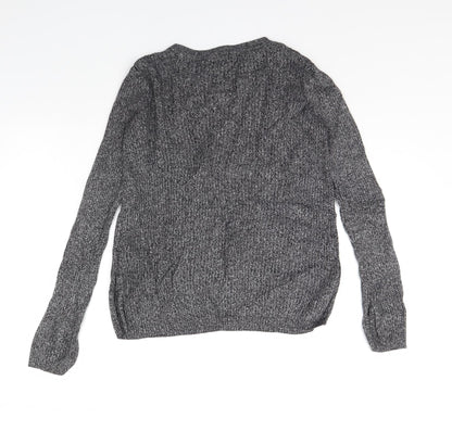 Womens UK Size S H&M Black Pullover Jumper