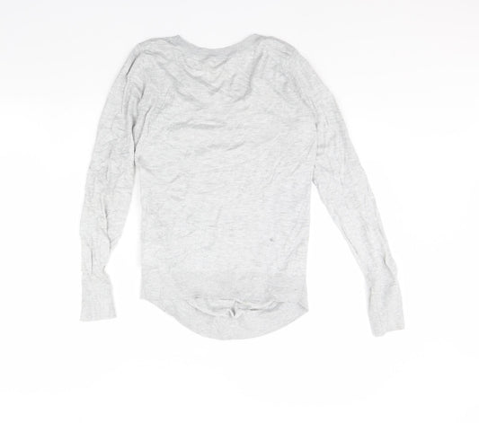 Womens UK Size M H&M Grey Pullover Jumper