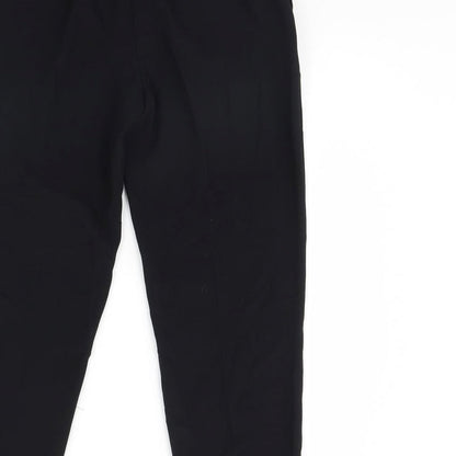 Womens UK Size 6 m&s Regular Fit  Black Trousers