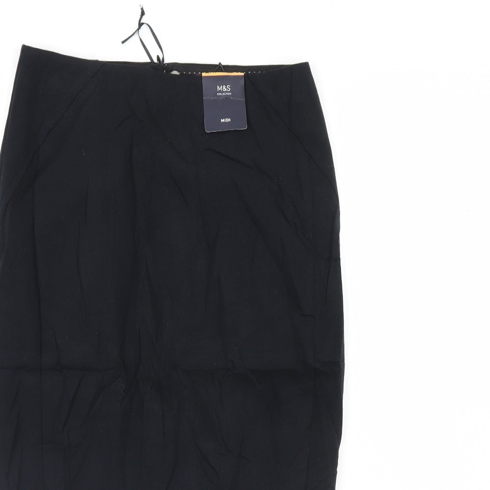 m&s Womens Blue   Mini Skirt Size 10