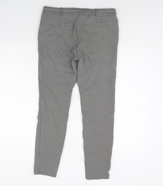 Womens UK Size 14 M&Co Regular Fit  Beige Trousers