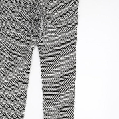 Womens UK Size 14 M&Co Regular Fit  Beige Trousers