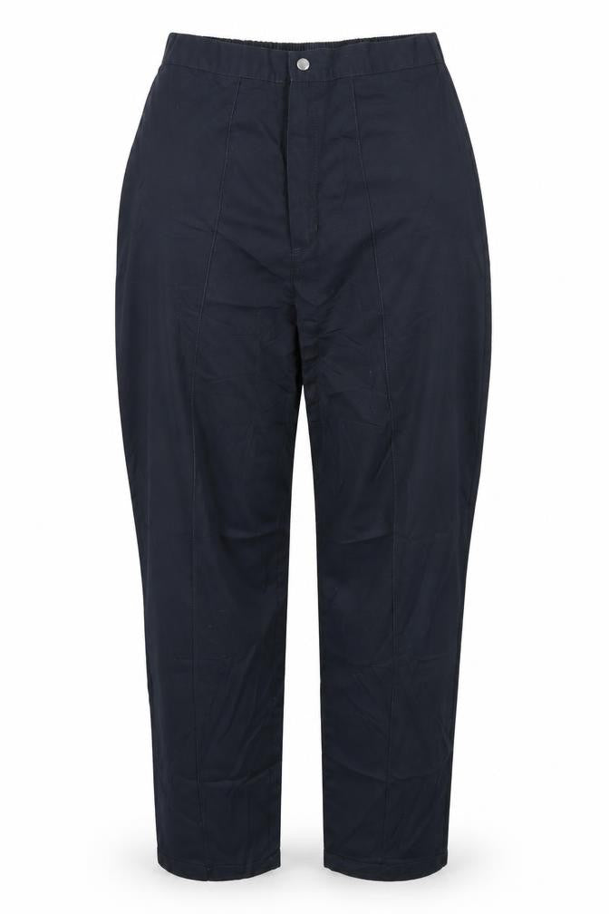 Womens UK Size 14 Preworn Regular Fit  Black Trousers