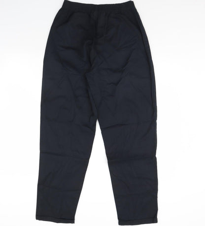 Womens UK Size 14 Preworn Regular Fit  Black Trousers