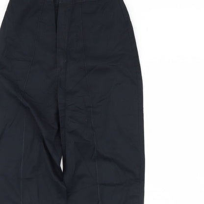 Womens UK Size 14 Preworn Regular Fit  Black Trousers