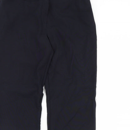 F&F Womens Blue   Dress Pants Trousers Size 14 L30 in