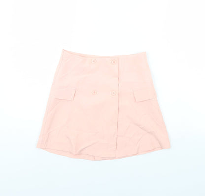 tamvi Womens Pink   Mini Skirt Size 26 in