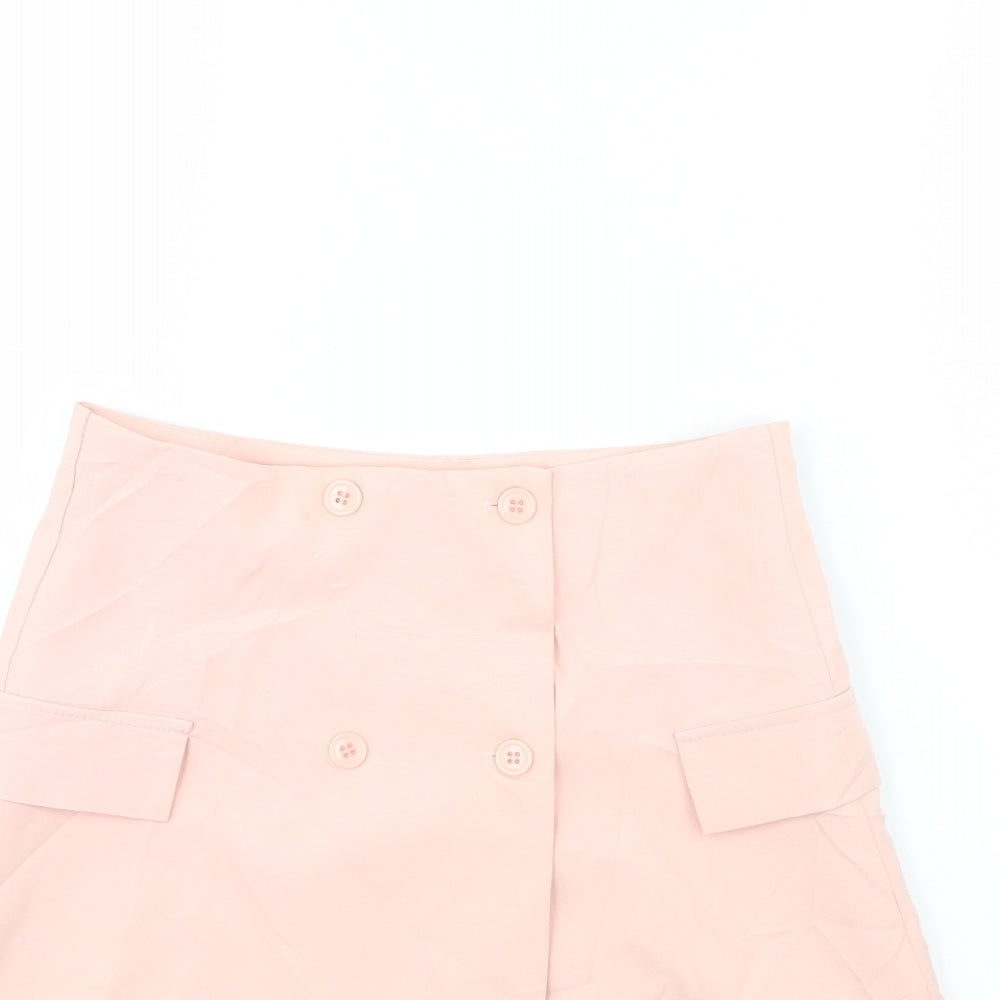 tamvi Womens Pink   Mini Skirt Size 26 in