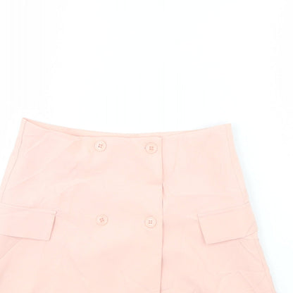 tamvi Womens Pink   Mini Skirt Size 26 in