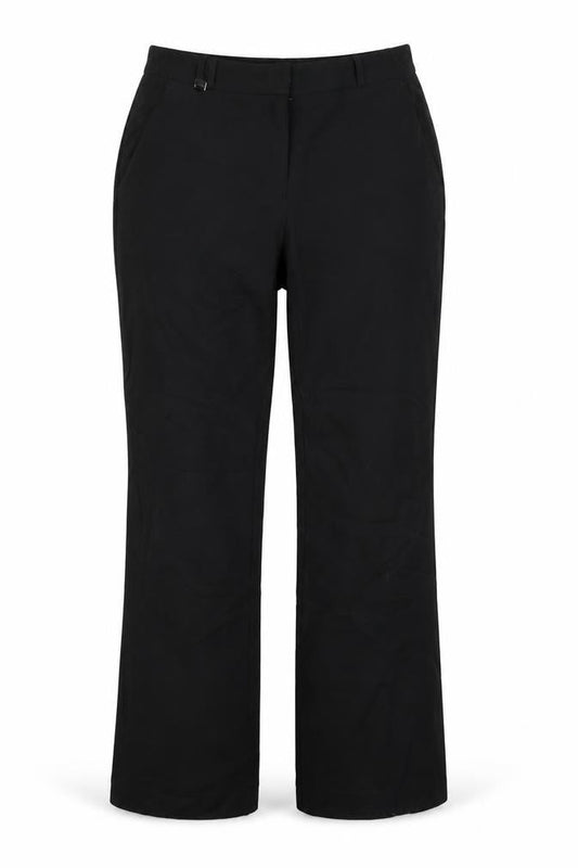 M&Co Womens Black   Dress Pants Trousers Size 10 L30 in