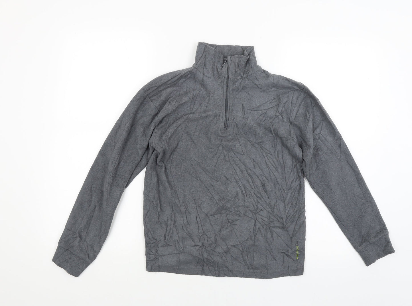 Mountain Life Boys Grey  Fleece Jacket Coat Size 11-12 Years