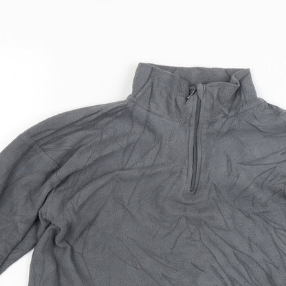 Mountain Life Boys Grey  Fleece Jacket Coat Size 11-12 Years