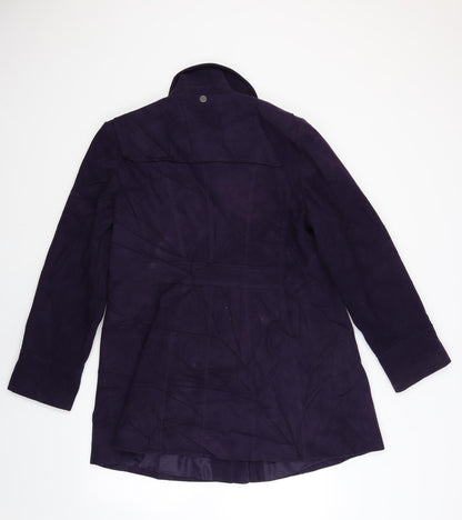 Womens UK Size L Isle Purple Overcoat
